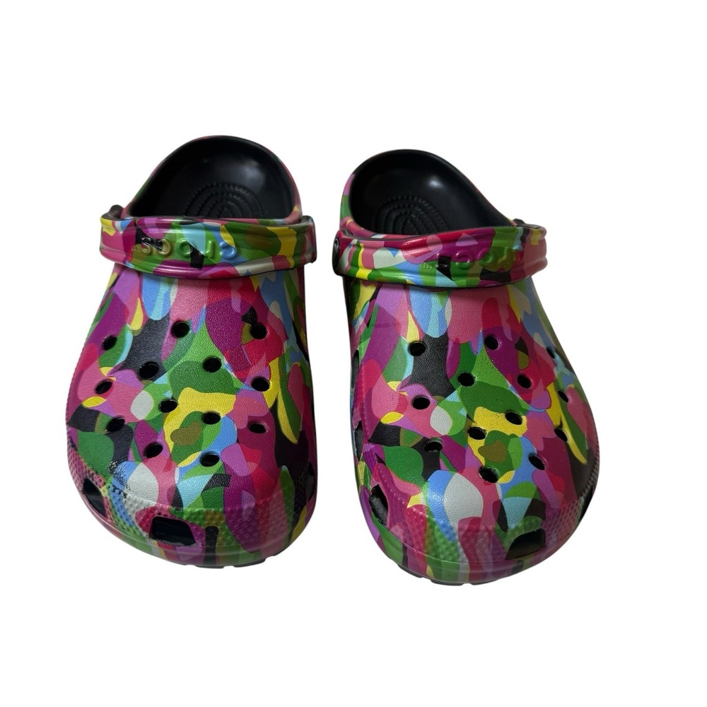 Crocs Classic Bubble Block Clog Multicolor Men's 7 Women's 9 Limited Edition